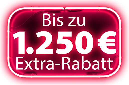 Bis zu 1.250€ sparen